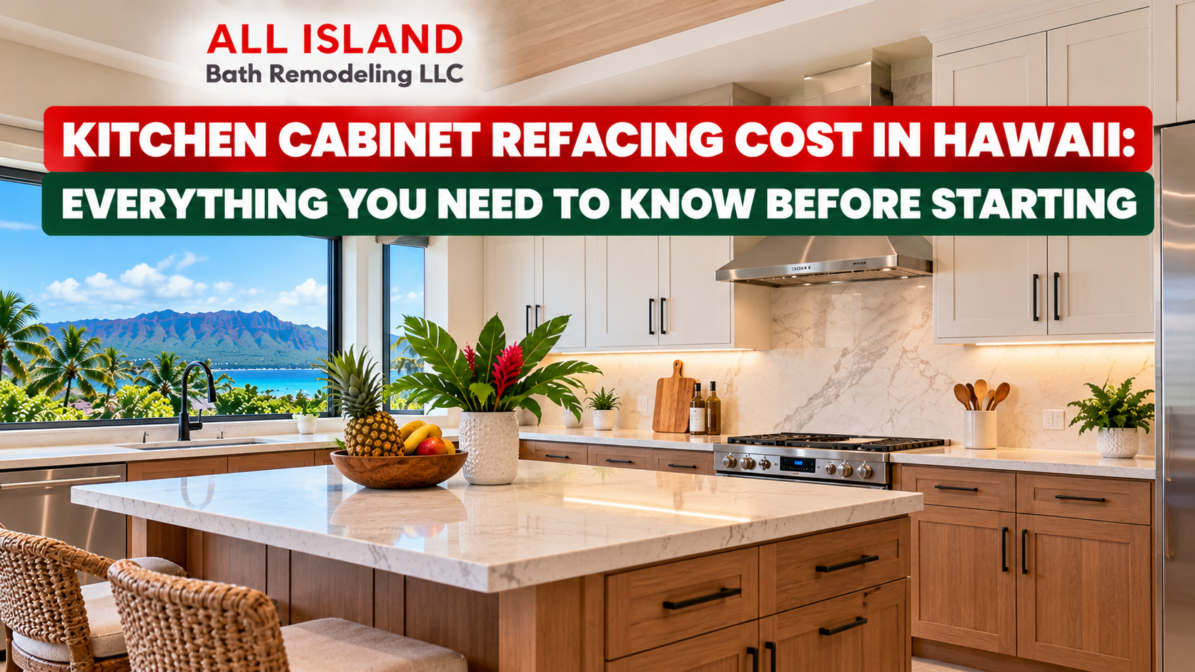 Kitchen Cabinet Refacing Cost in Hawaii: Everything You Need to Know Before Starting
