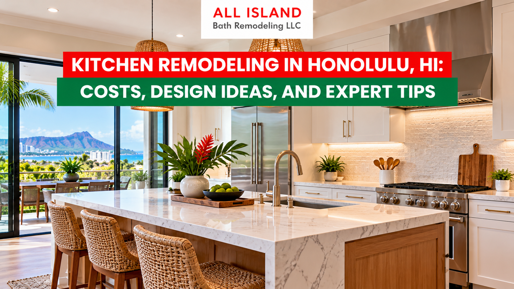 Thinking about a kitchen renovation in Oahu? Explore remodeling costs, modern kitchen design trends, and expert advice for creating your dream kitchen.