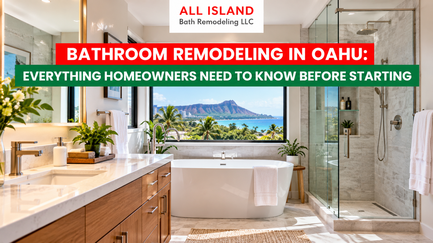 Oahu Bathroom Remodeling Guide